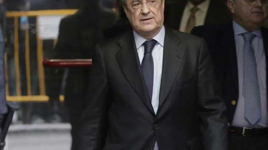 Florentino não comenta futuro de Sergio Ramos