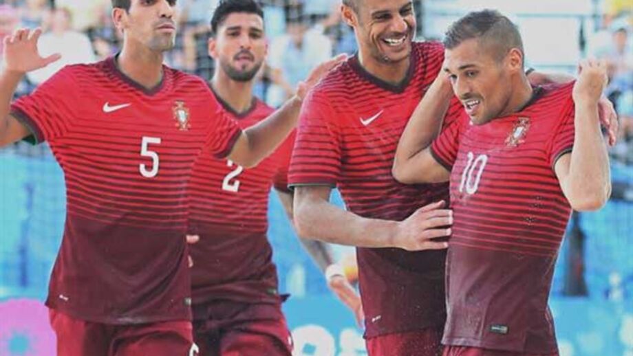Futebol de praia: Portugal vence Ucrânia por 5-4