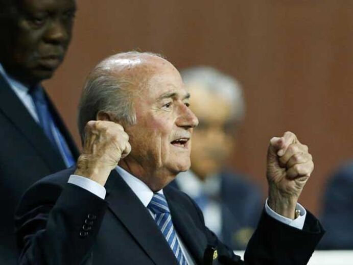 Os anos de Blatter à frente da FIFA