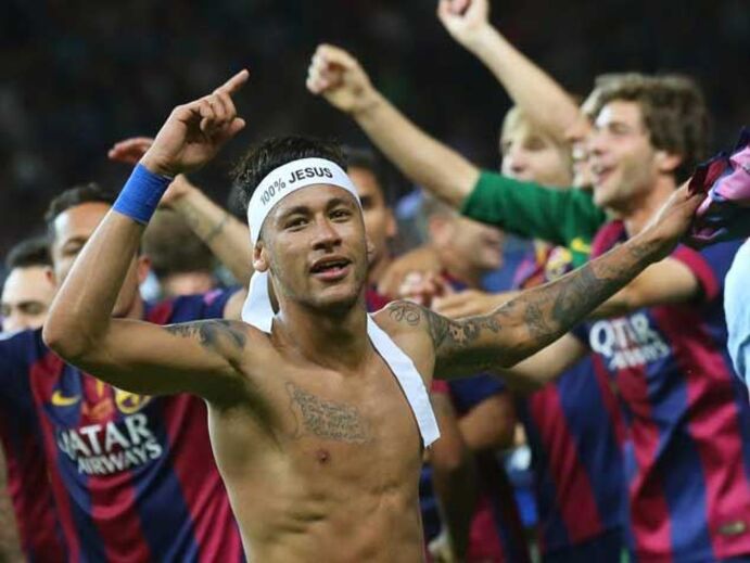 Neymar é '100% Jesus'