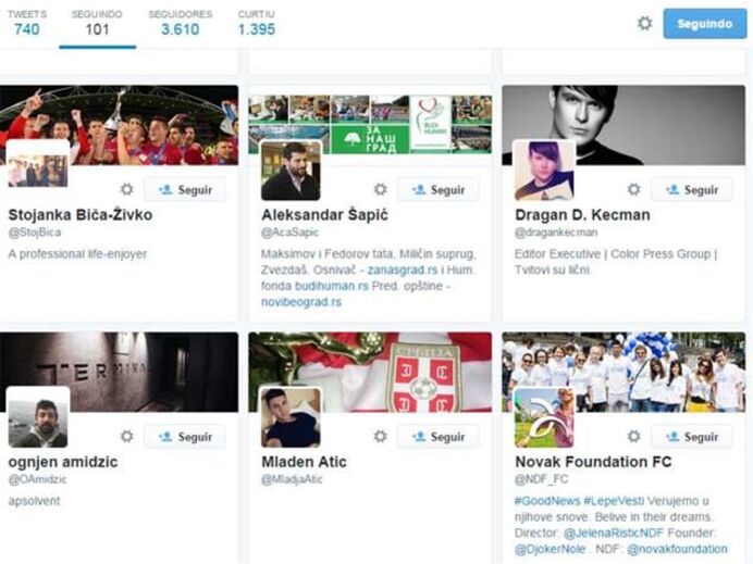 Zivkovic deixou de seguir águias no Twitter
