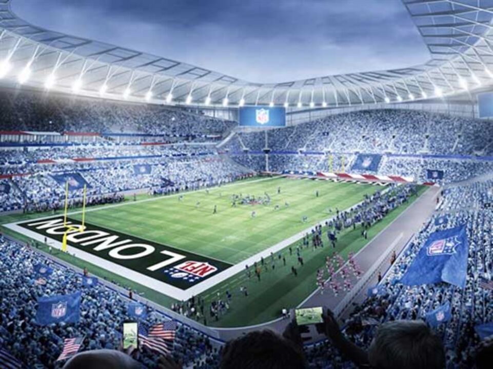 Tottenham vai acolher jogos da NFL no novo estádio