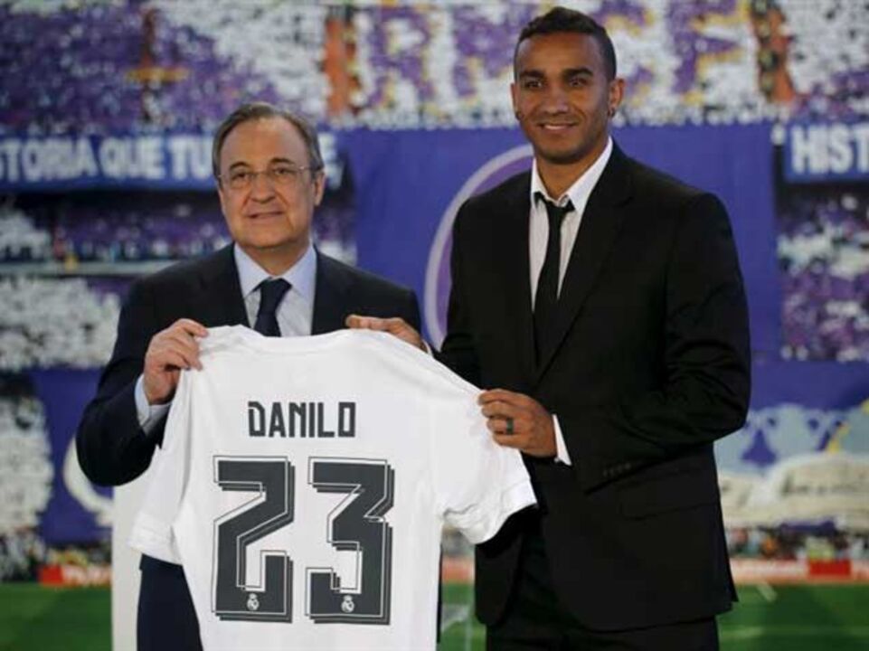 Florentino Pérez: «Danilo é um magnífico jogador»
