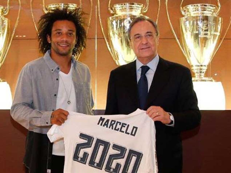 Marcelo renova até 2020