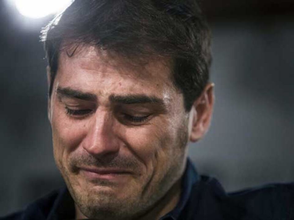 Conferência de imprensa de Casillas ao minuto