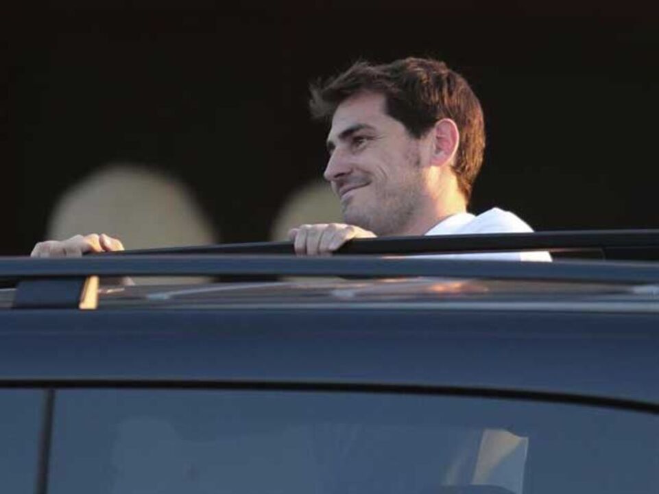 Casillas esperado em Horst ao início da noite 