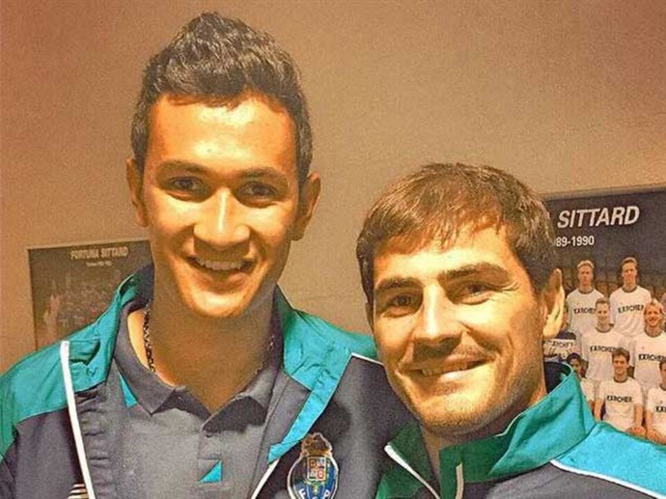 Gudiño cumpriu um "sonho" com Casillas