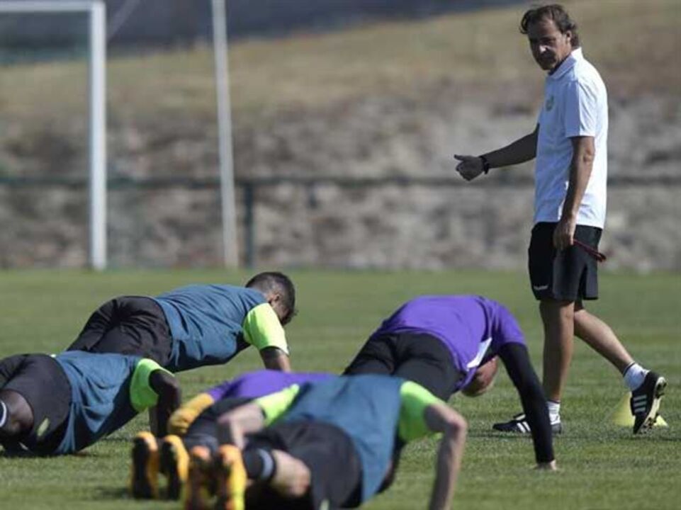 Elhouni e Al-Gadi já treinaram no Bonfim