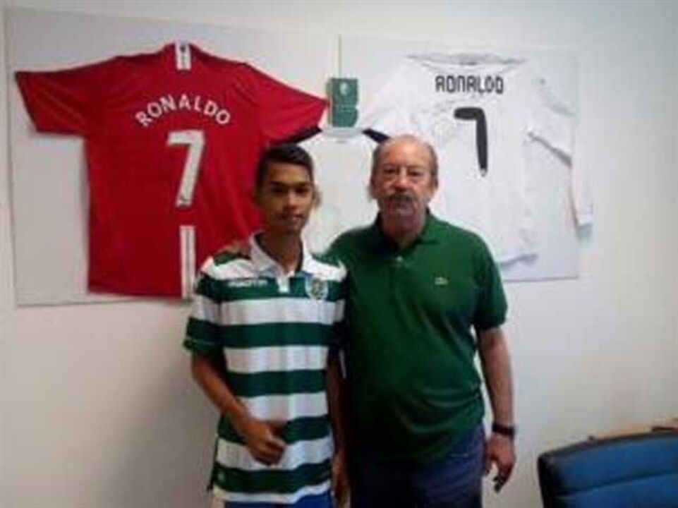 Ronaldo: «Muito feliz pelo Sporting acolher o Martunis»