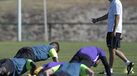 Elhouni e Al-Gadi já treinaram no Bonfim