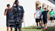 William Carvalho treinou com fratura na tíbia