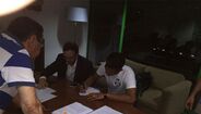Teo Gutiérrez já mostra a nova camisola
