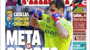 Imprensa dá Casillas como 
