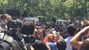 Florentino ouve das boas dos adeptos