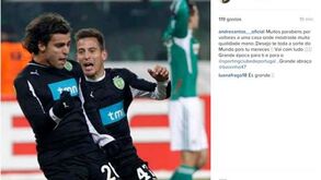 André Santos: «João Pereira, grande época para ti e para o Sporting»