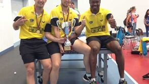 GD Toledos comemora o tri