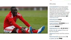 Romário Baldé renovou contrato