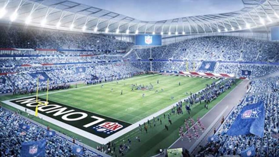 Tottenham vai acolher jogos da NFL no novo estádio