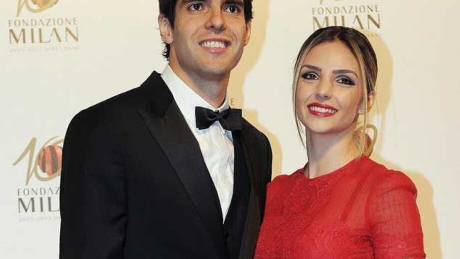 Kaká e Carol Celico renovam votos de casamento