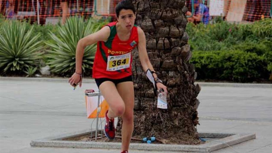 Mariana Moreira na Final de Sprint no Mundial de Seniores