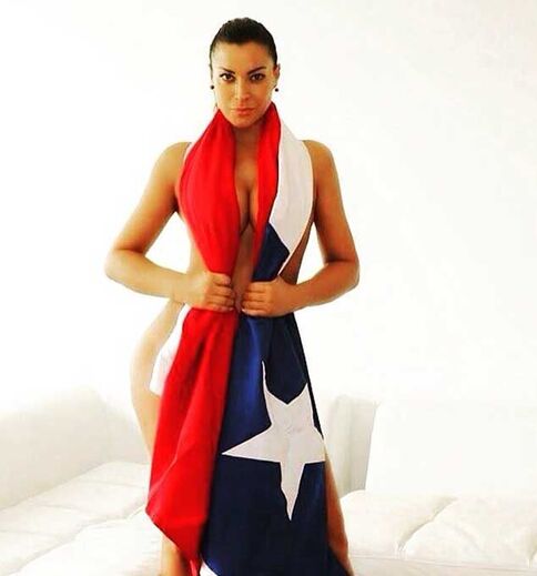 Marlen Olivari: Arriba Chile! Ela até derrete neve pela sua seleção