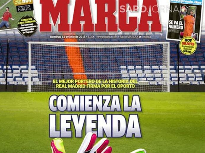 Jornais de Madrid despedem-se do 'amigo' e do 'lenda' Casillas