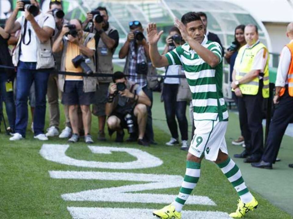 A numeração do Sporting 2015/16