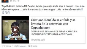 Katia Aveiro: «Devem achar que Ronaldo anda aqui a dormir»