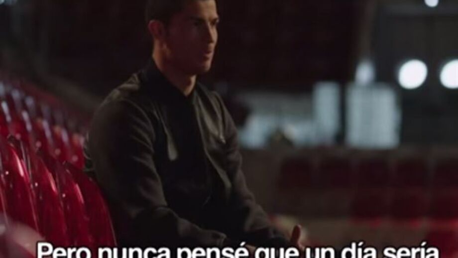 Ronaldo: «Nunca pensei que um dia seria jogador profissional»