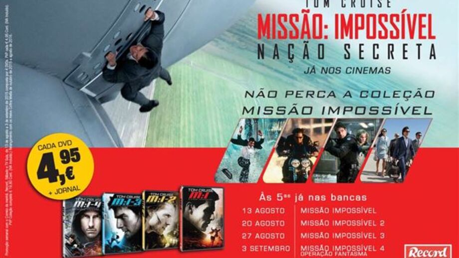 DVDs "Missão Impossível"