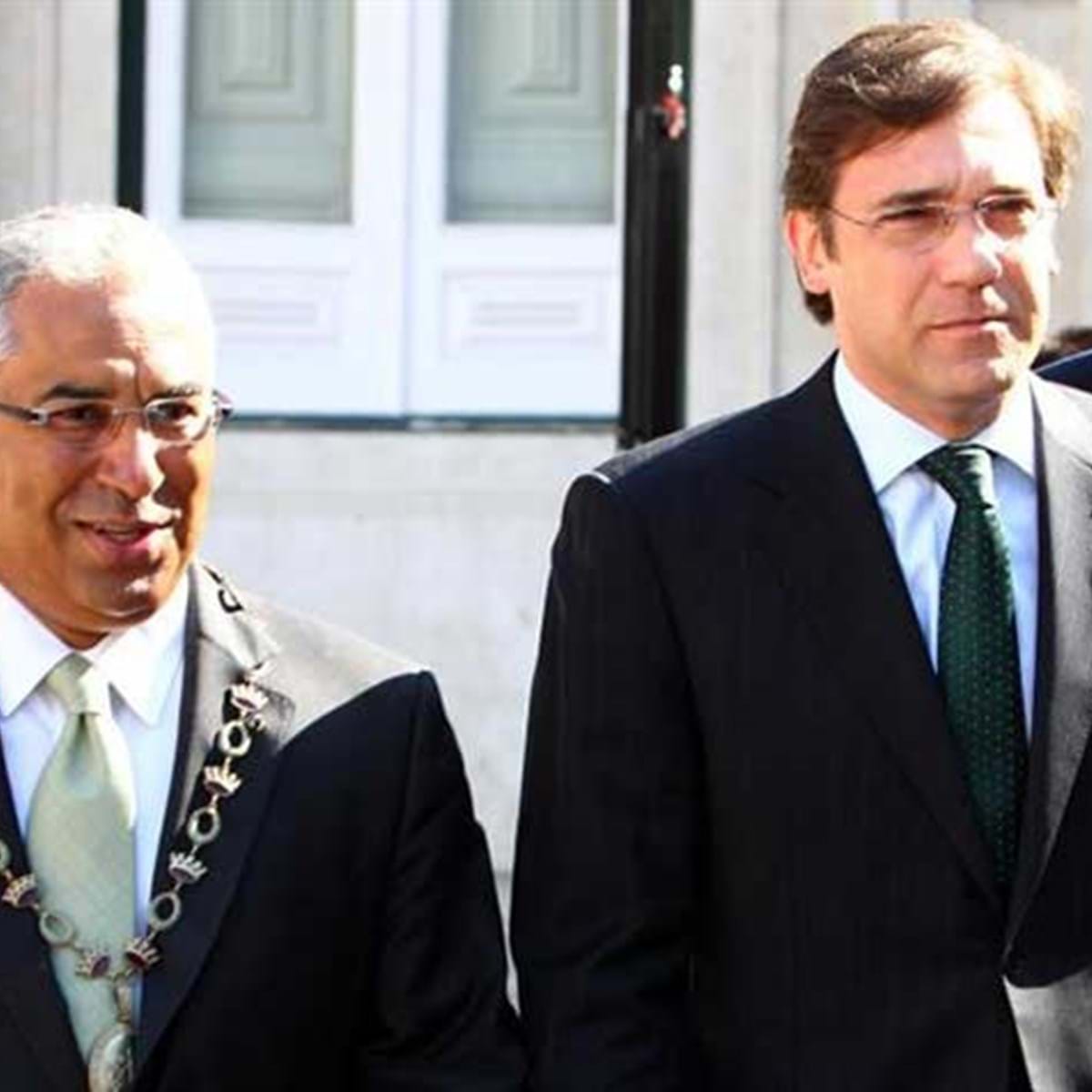 Passos Coelho E Antonio Costa Hoje Frente A Frente Fora De Campo Jornal Record