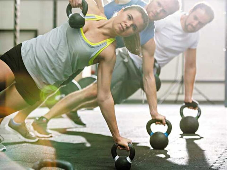 Em forma com crossfit