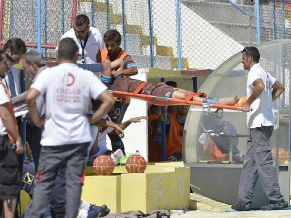 André Silva lesionado