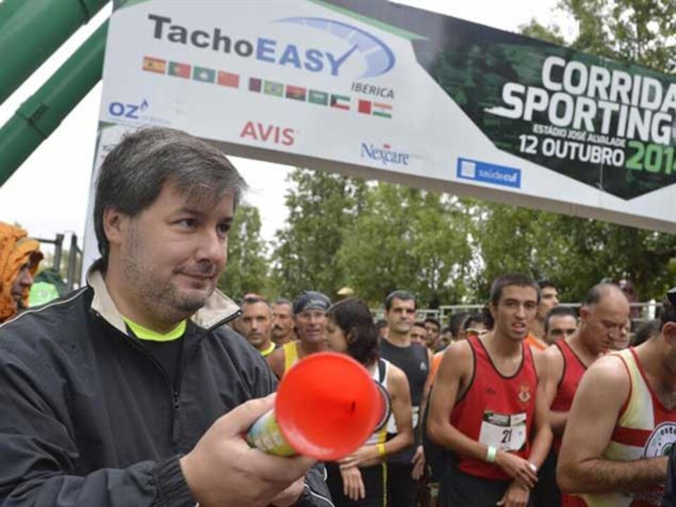 Corrida Sporting com limite máximo de participantes