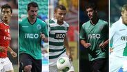 Cinco "perdidos" nos quadros de Benfica e Sporting