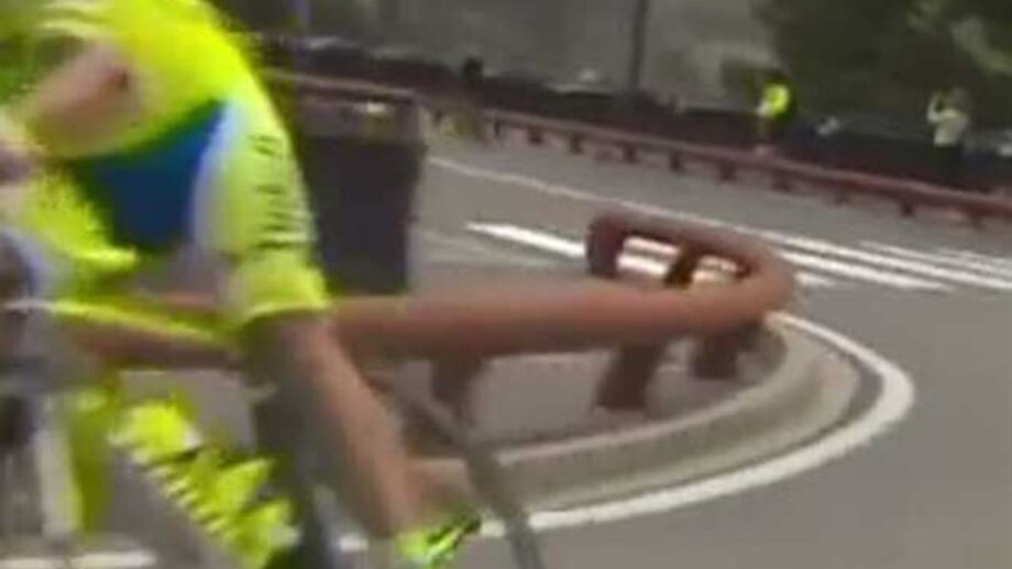 Ciclista português teve de ser suturado com 17 pontos e abandonou Vuelta...