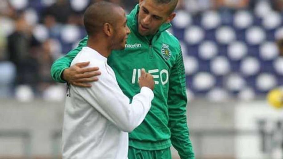 Brahimi e Slimani na vitória da Argélia sobre o Lesoto