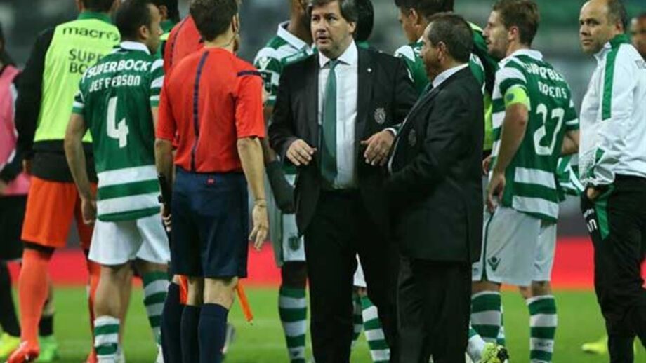 Bruno de Carvalho: «Disse que o árbitro se fez notar e fui expulso»