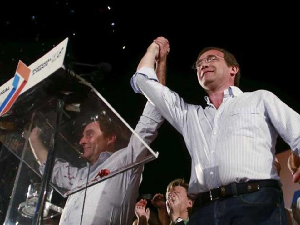 Projeção da RTP/Católica dá vitória à Coligação PaF