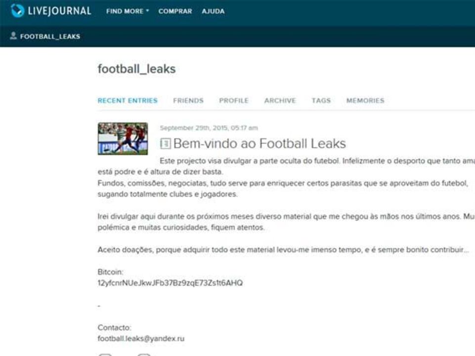 Paulo Santos: «Não é complicado chegar aos autores do Football Leaks»