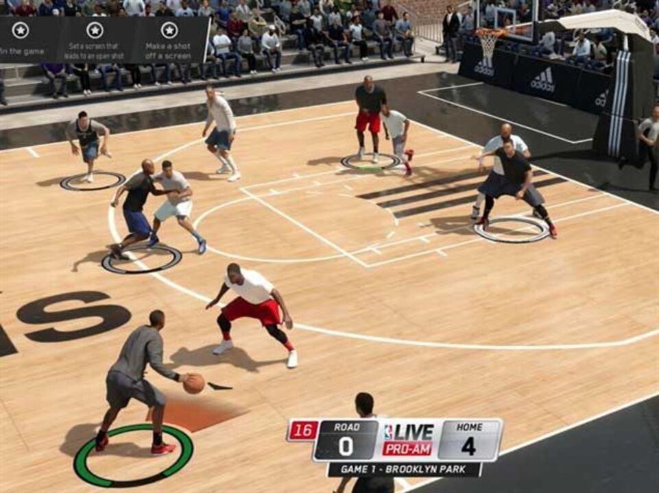 NBA live 16: Evolução na rede