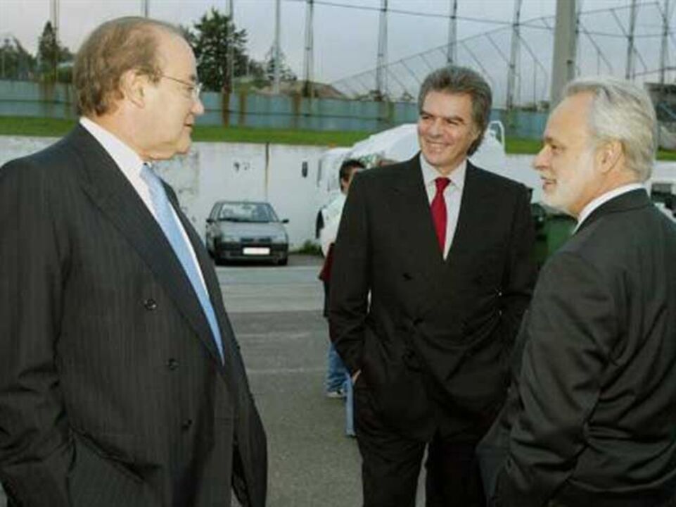 Pinto da Costa, Valentim Loureiro e Pimenta Machado reencontram-se