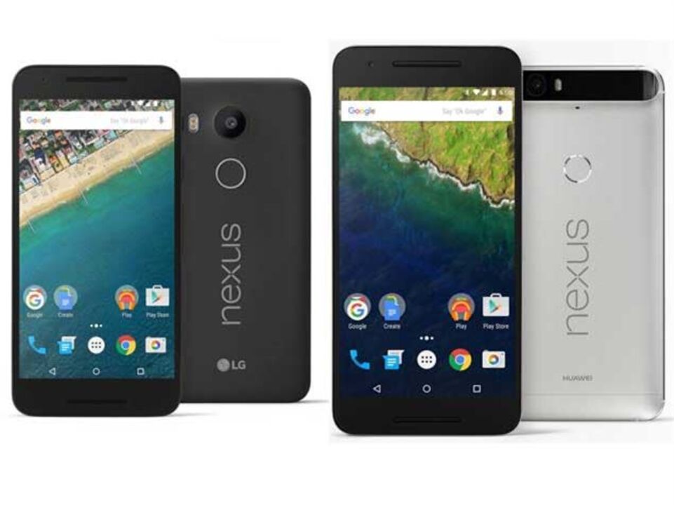 Google lança duas evoluções da série Nexus