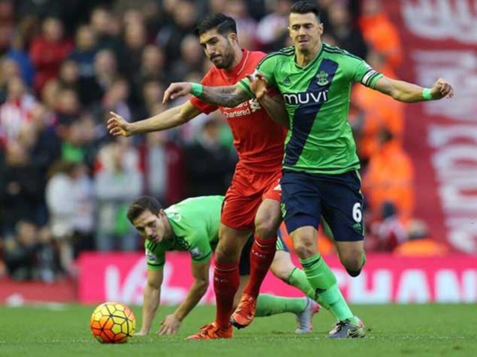 Liverpool-Southampton, em direto