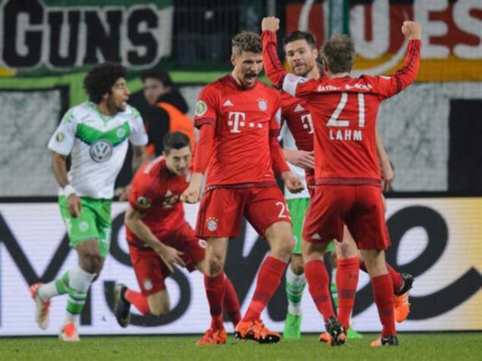Wolfsburgo-Bayern Munique, em direto