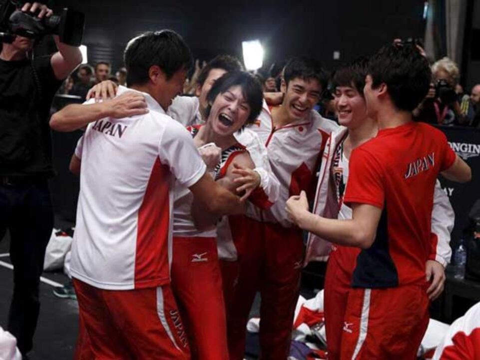 Japão conquista ouro por equipas nos Mundiais