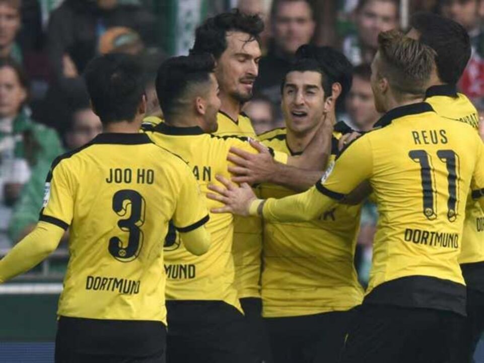 Werder Bremen-Borussia Dortmund, em direto