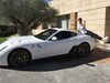Ronaldo exibe um Ferrari 599 GTO 