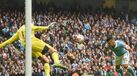 Agüero ficou perto de Lewandowski: 5 golos em 20 minutos