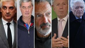 Como foi a gestão de cinco presidentes do Sporting